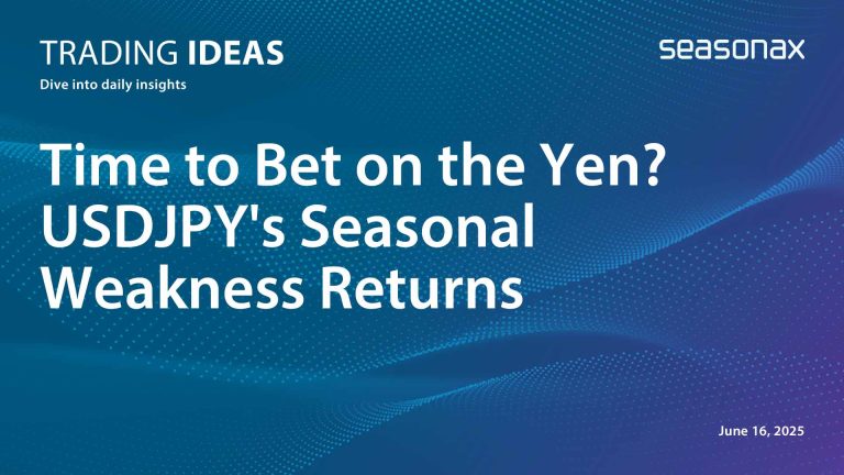 usd/jpy seasonal weakness returns
