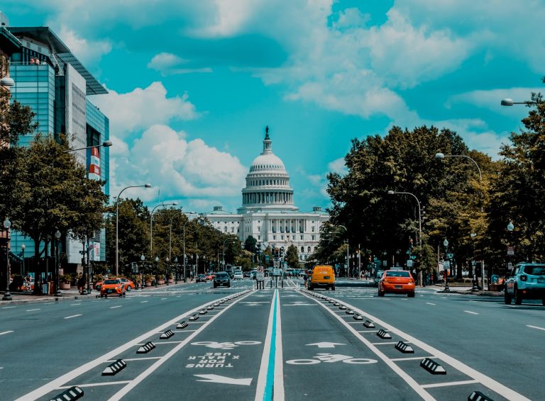 US Capitol building in Washington DC, representing the US presidential election cycle